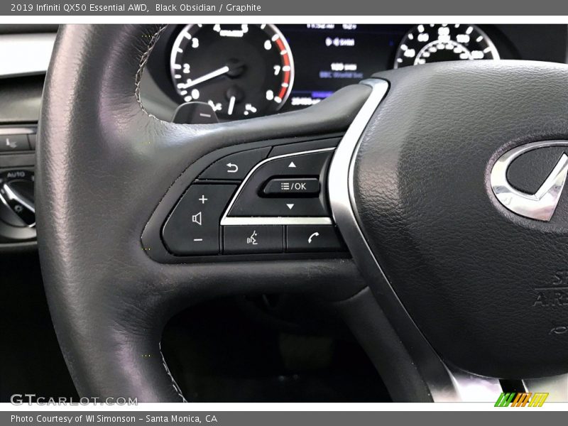  2019 QX50 Essential AWD Steering Wheel