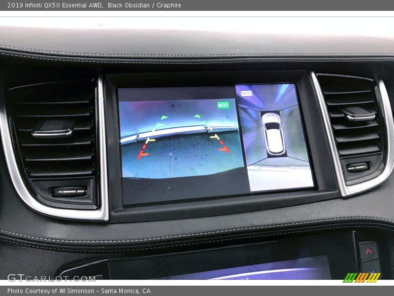 Black Obsidian / Graphite 2019 Infiniti QX50 Essential AWD