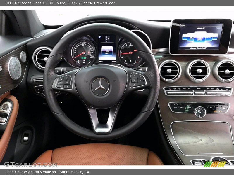 Dashboard of 2018 C 300 Coupe
