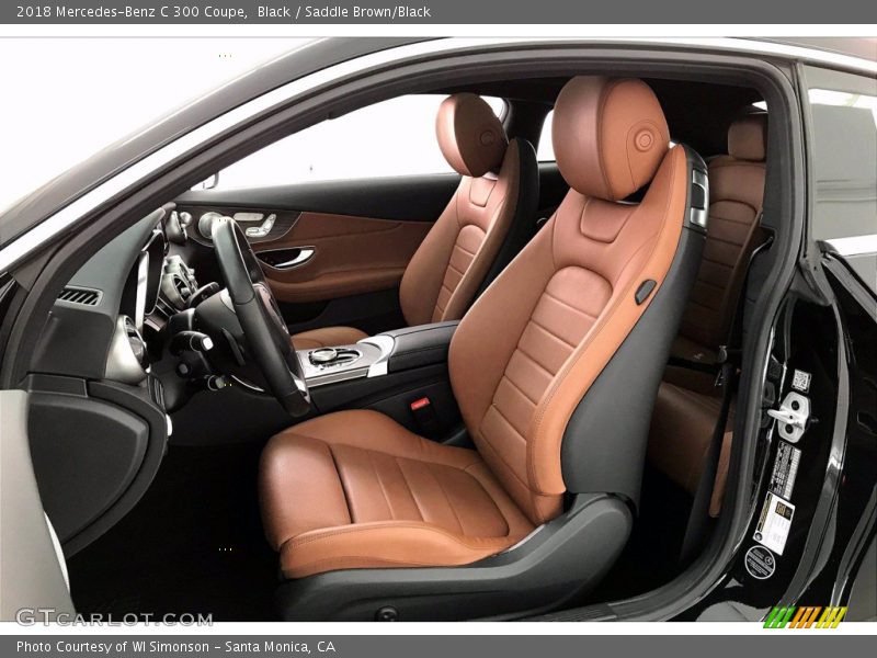 Front Seat of 2018 C 300 Coupe