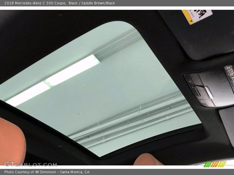 Sunroof of 2018 C 300 Coupe