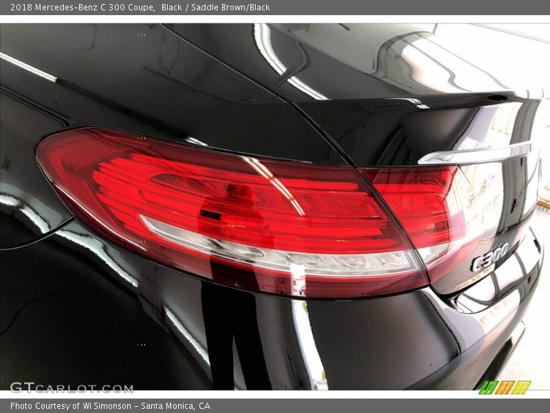 Black / Saddle Brown/Black 2018 Mercedes-Benz C 300 Coupe