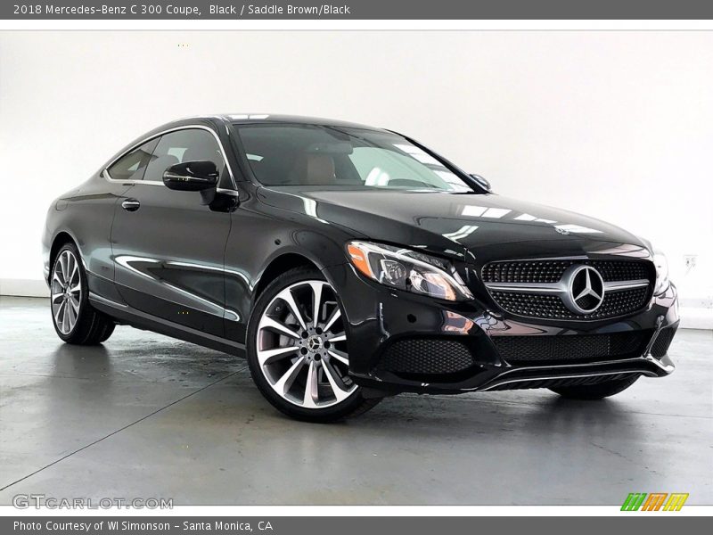 Front 3/4 View of 2018 C 300 Coupe
