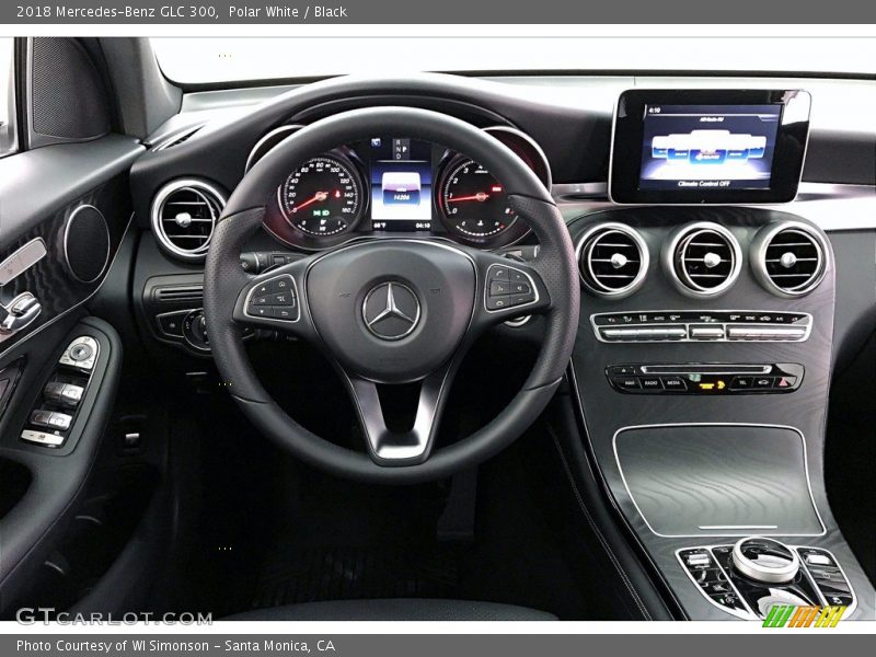 Polar White / Black 2018 Mercedes-Benz GLC 300