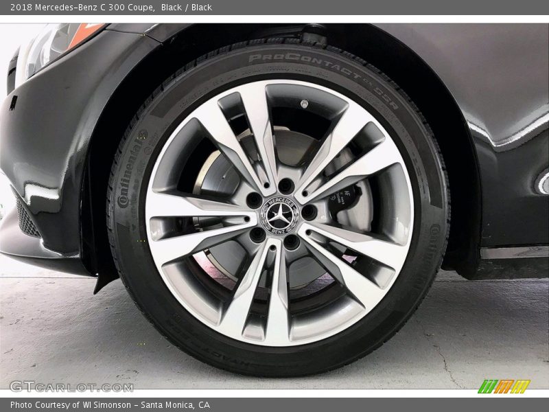 Black / Black 2018 Mercedes-Benz C 300 Coupe