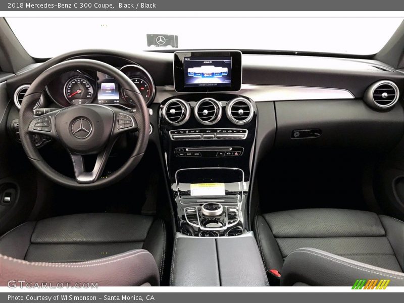 Black / Black 2018 Mercedes-Benz C 300 Coupe