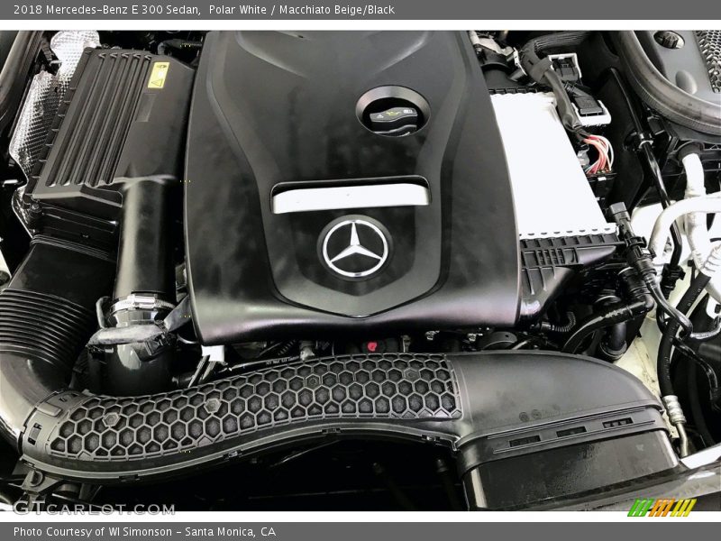 Polar White / Macchiato Beige/Black 2018 Mercedes-Benz E 300 Sedan