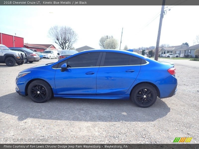  2018 Cruze LT Kinetic Blue Metallic