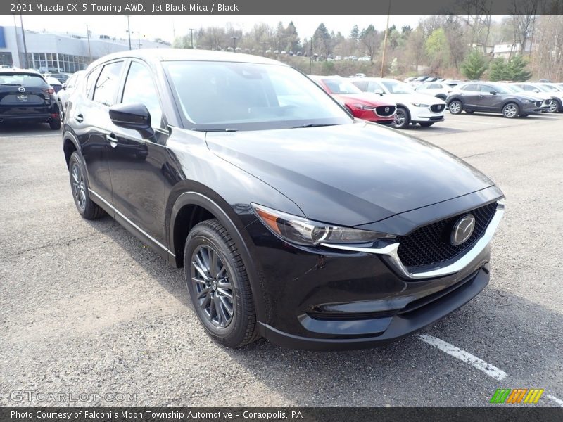 Jet Black Mica / Black 2021 Mazda CX-5 Touring AWD