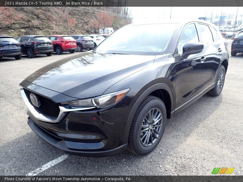 Jet Black Mica / Black 2021 Mazda CX-5 Touring AWD