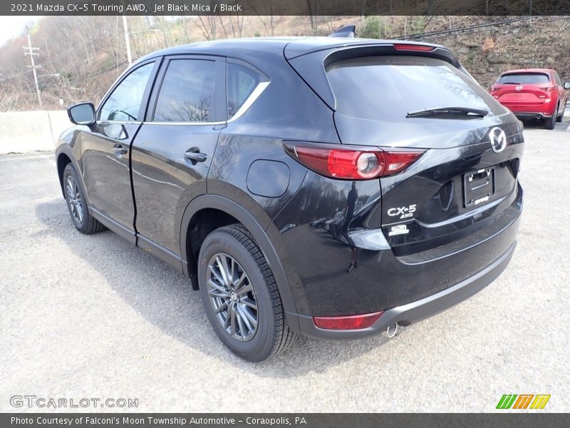 Jet Black Mica / Black 2021 Mazda CX-5 Touring AWD