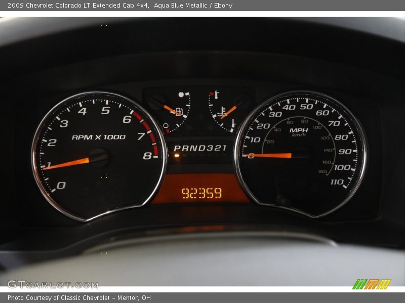  2009 Colorado LT Extended Cab 4x4 LT Extended Cab 4x4 Gauges