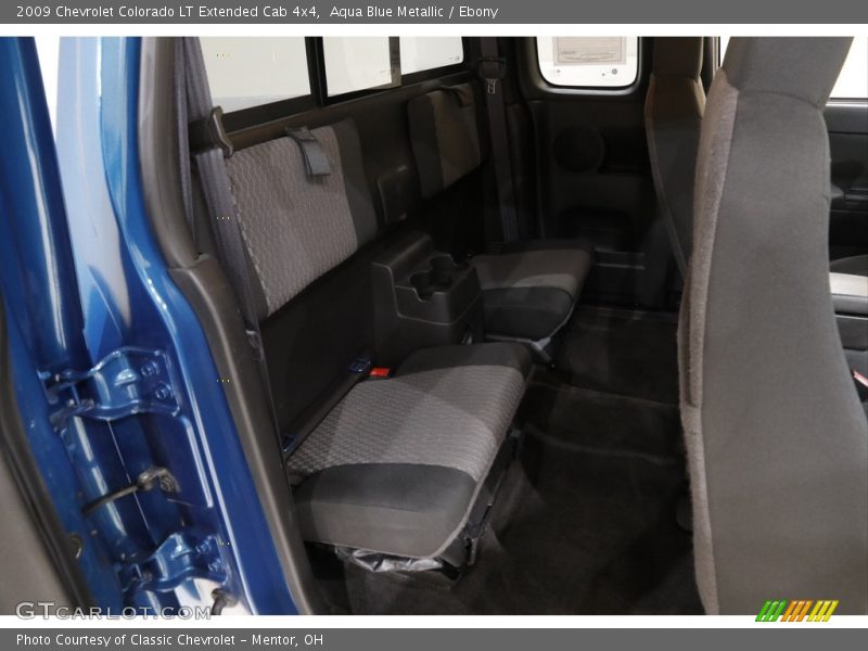 Aqua Blue Metallic / Ebony 2009 Chevrolet Colorado LT Extended Cab 4x4