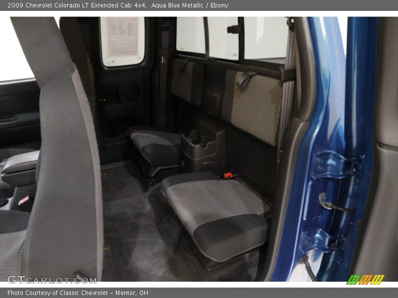 Aqua Blue Metallic / Ebony 2009 Chevrolet Colorado LT Extended Cab 4x4