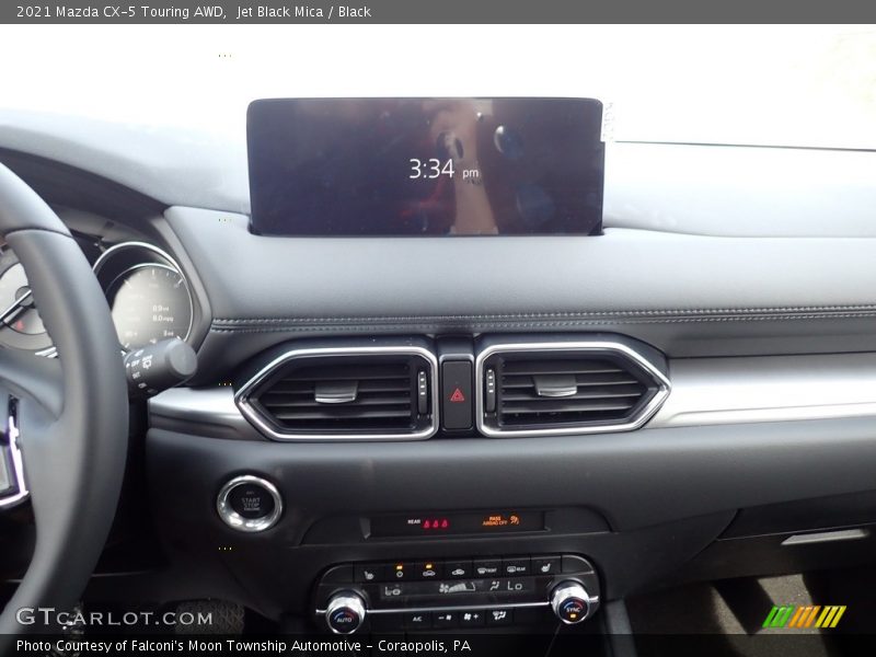 Jet Black Mica / Black 2021 Mazda CX-5 Touring AWD