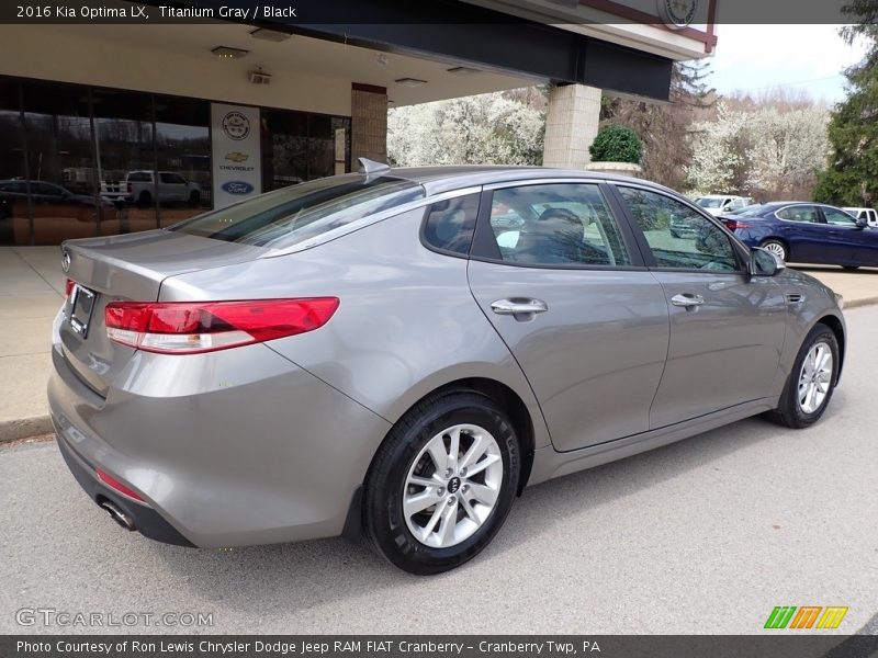 Titanium Gray / Black 2016 Kia Optima LX