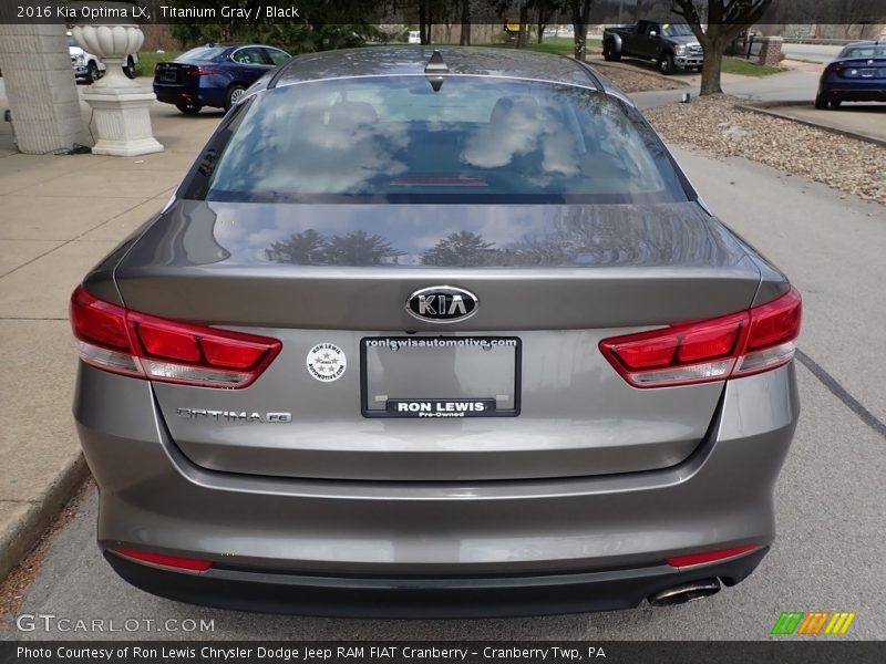 Titanium Gray / Black 2016 Kia Optima LX