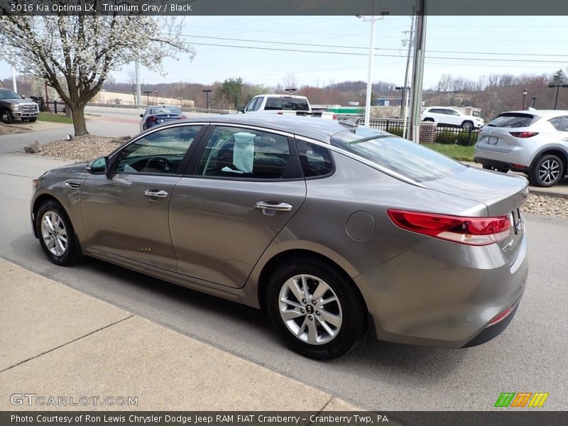 Titanium Gray / Black 2016 Kia Optima LX