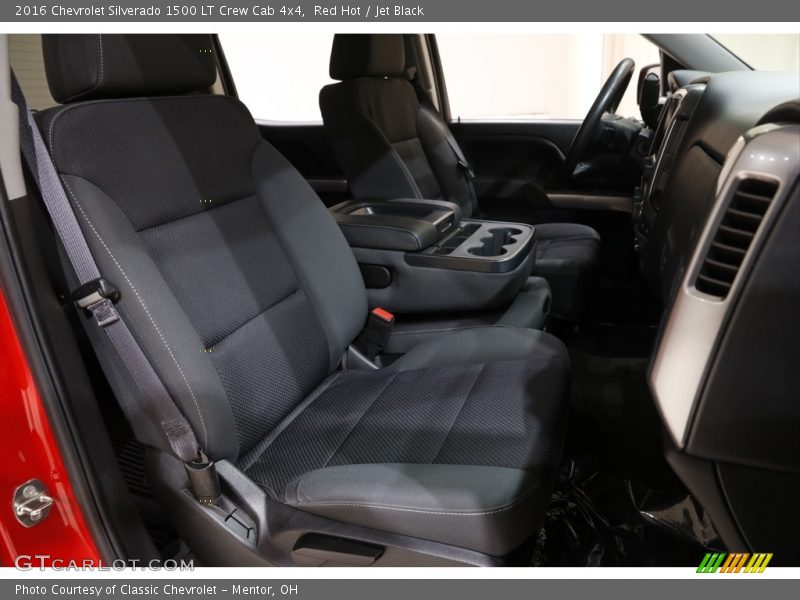 Red Hot / Jet Black 2016 Chevrolet Silverado 1500 LT Crew Cab 4x4