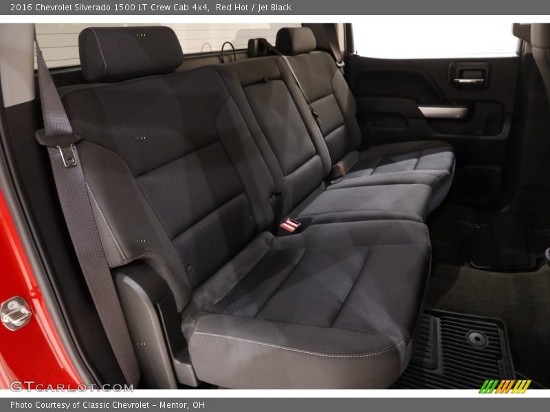 Red Hot / Jet Black 2016 Chevrolet Silverado 1500 LT Crew Cab 4x4