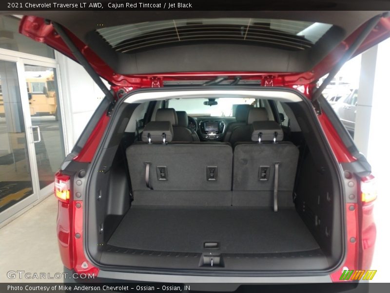 Cajun Red Tintcoat / Jet Black 2021 Chevrolet Traverse LT AWD