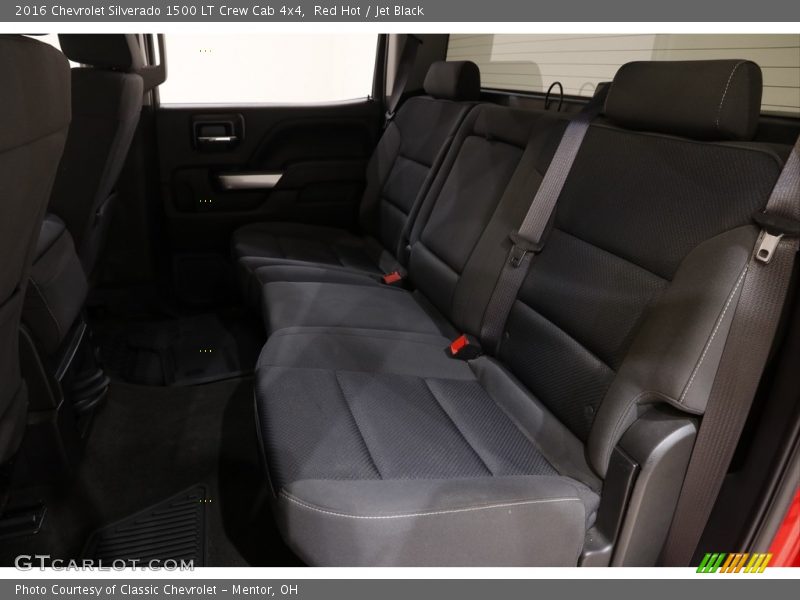 Red Hot / Jet Black 2016 Chevrolet Silverado 1500 LT Crew Cab 4x4