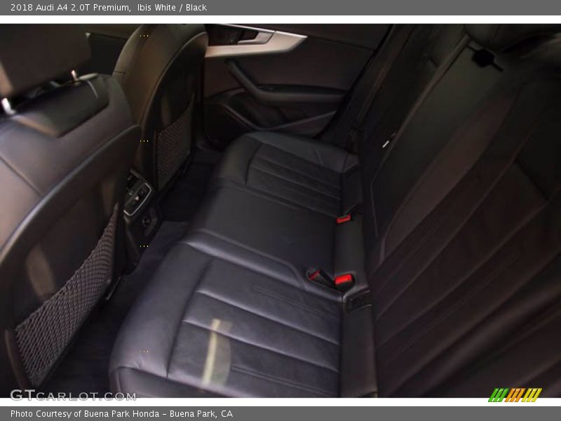 Ibis White / Black 2018 Audi A4 2.0T Premium