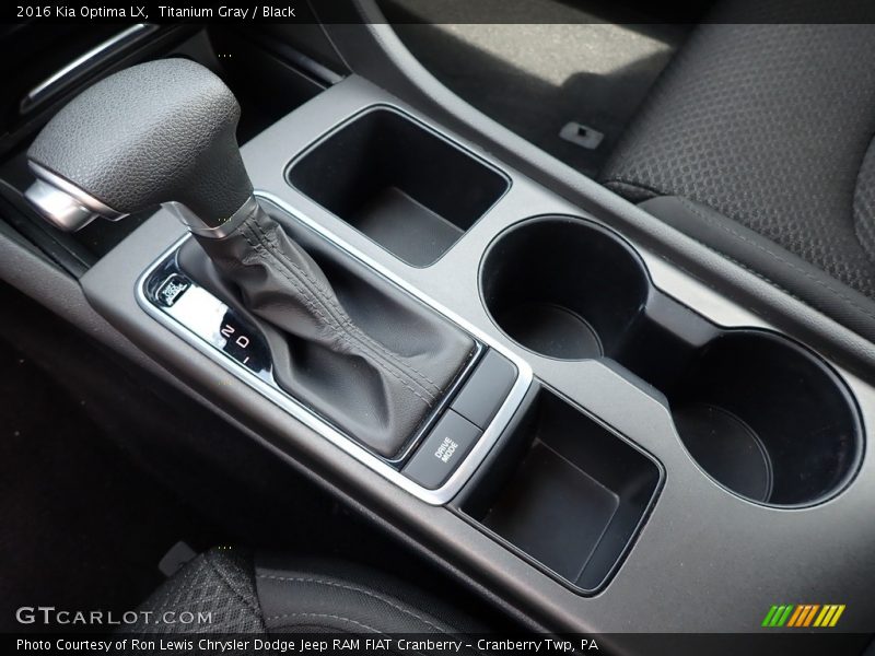  2016 Optima LX 6 Speed Sportmatic Automatic Shifter