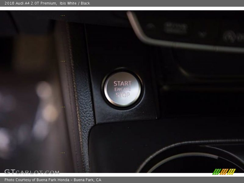 Ibis White / Black 2018 Audi A4 2.0T Premium