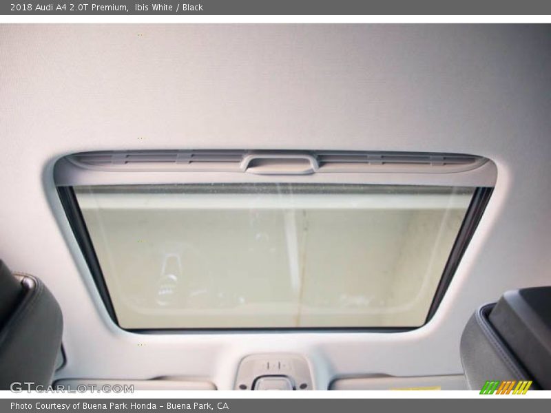 Ibis White / Black 2018 Audi A4 2.0T Premium