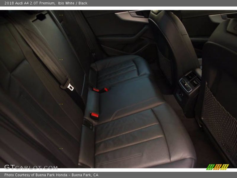 Ibis White / Black 2018 Audi A4 2.0T Premium