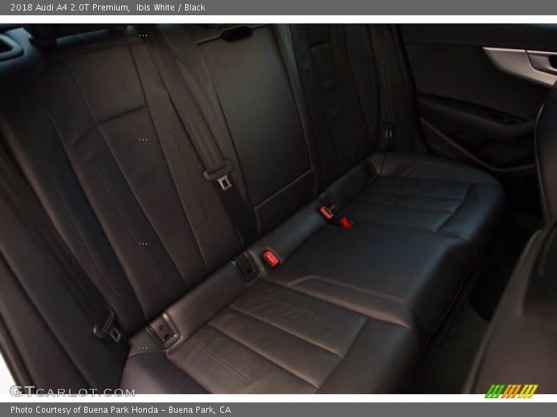 Ibis White / Black 2018 Audi A4 2.0T Premium