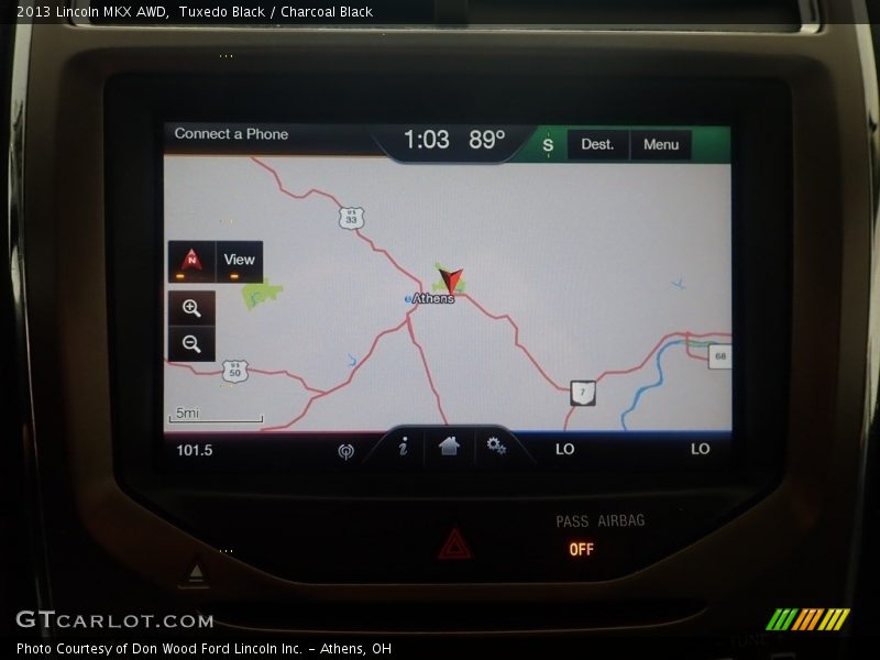 Tuxedo Black / Charcoal Black 2013 Lincoln MKX AWD