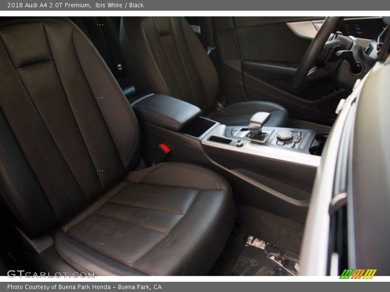 Ibis White / Black 2018 Audi A4 2.0T Premium