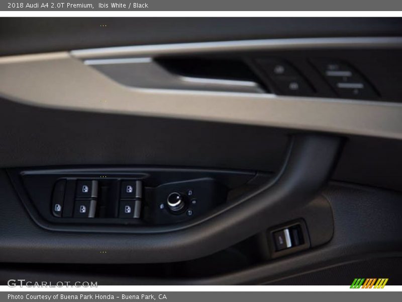 Ibis White / Black 2018 Audi A4 2.0T Premium