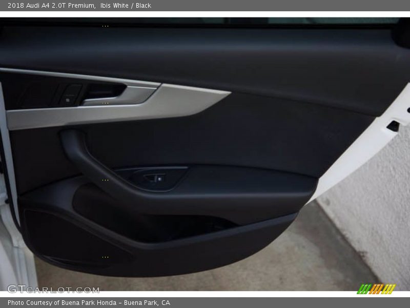 Ibis White / Black 2018 Audi A4 2.0T Premium