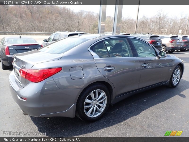 Graphite Shadow / Graphite 2017 Infiniti Q50 3.0t AWD