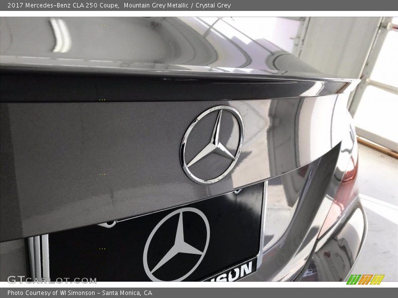 Mountain Grey Metallic / Crystal Grey 2017 Mercedes-Benz CLA 250 Coupe