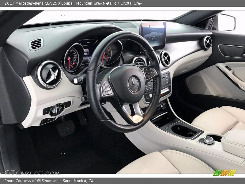 Mountain Grey Metallic / Crystal Grey 2017 Mercedes-Benz CLA 250 Coupe