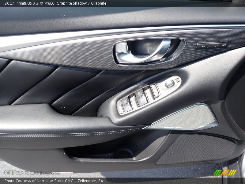 Door Panel of 2017 Q50 3.0t AWD