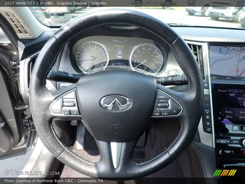  2017 Q50 3.0t AWD Steering Wheel