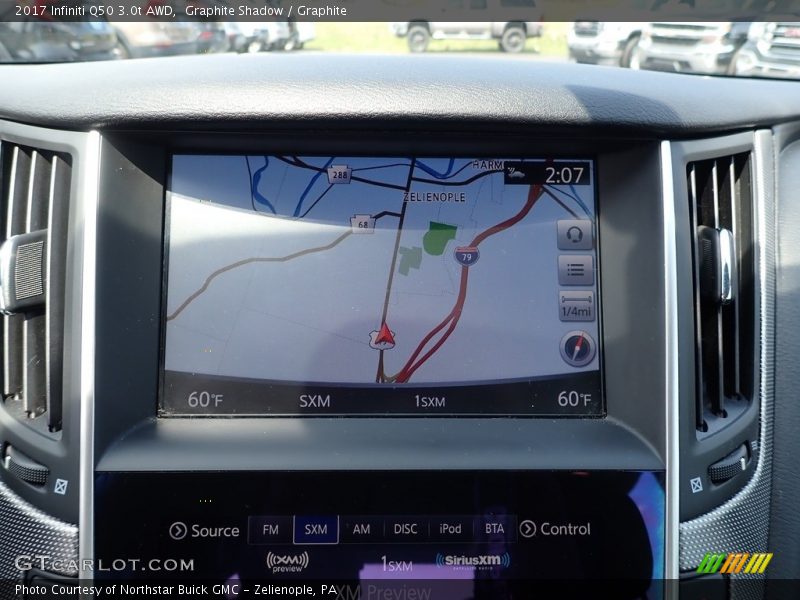 Graphite Shadow / Graphite 2017 Infiniti Q50 3.0t AWD