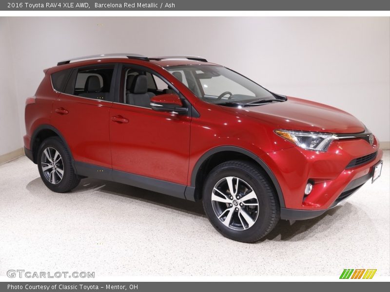 Barcelona Red Metallic / Ash 2016 Toyota RAV4 XLE AWD