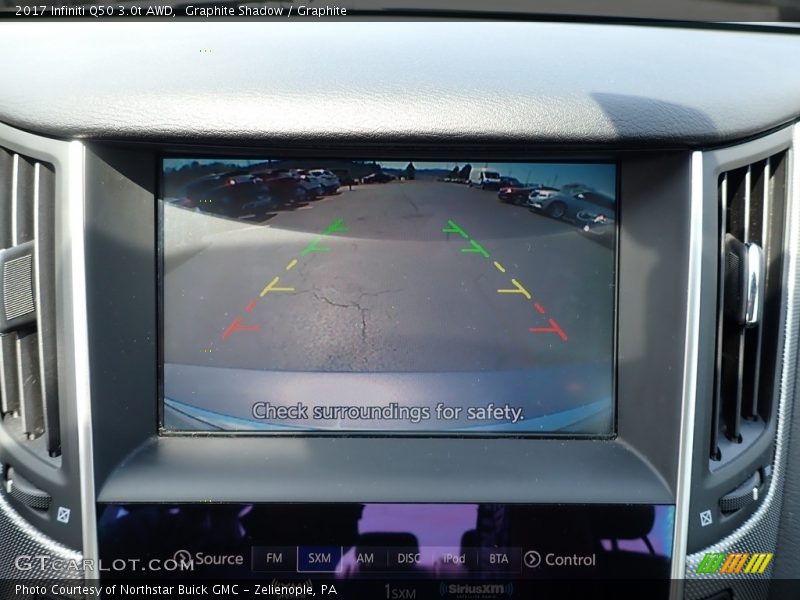 Graphite Shadow / Graphite 2017 Infiniti Q50 3.0t AWD