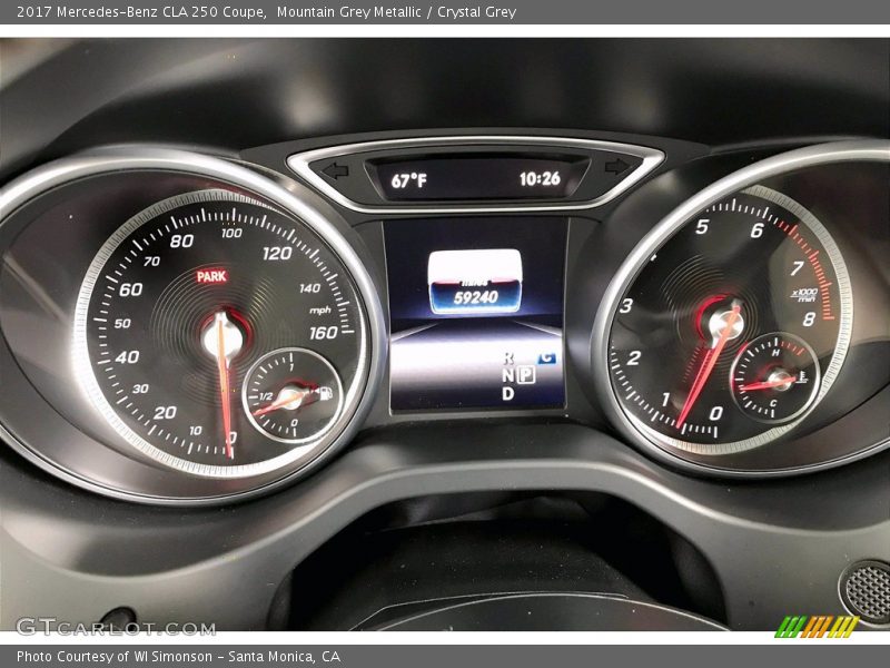 Mountain Grey Metallic / Crystal Grey 2017 Mercedes-Benz CLA 250 Coupe