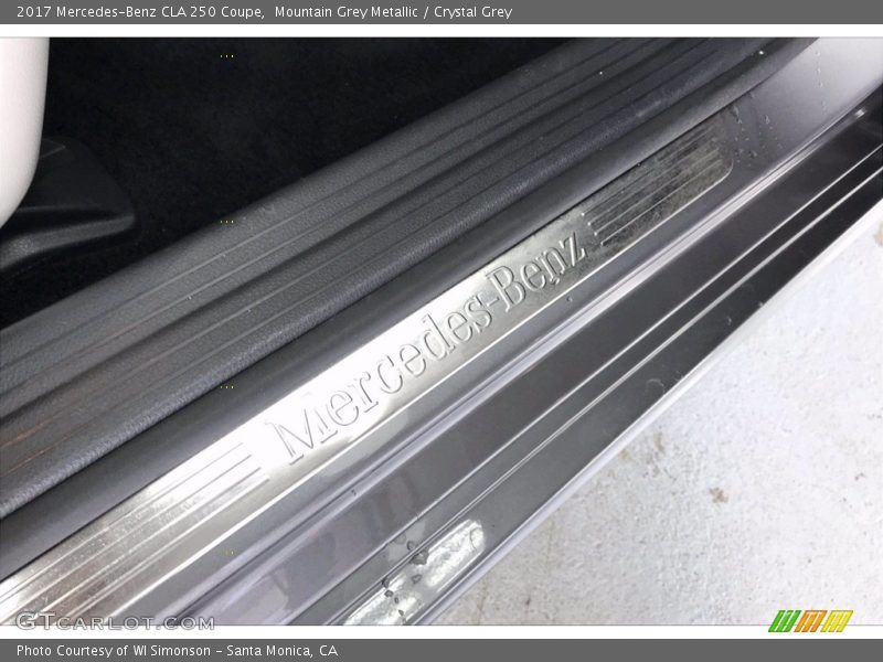 Mountain Grey Metallic / Crystal Grey 2017 Mercedes-Benz CLA 250 Coupe