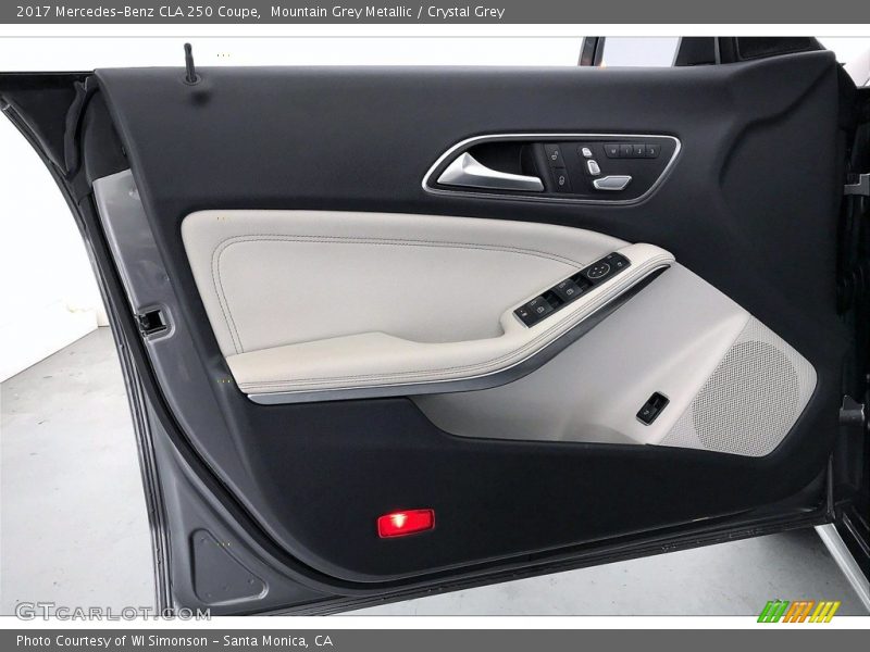 Mountain Grey Metallic / Crystal Grey 2017 Mercedes-Benz CLA 250 Coupe