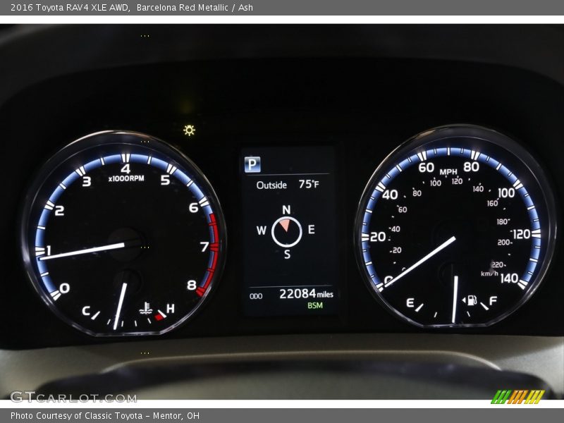 Barcelona Red Metallic / Ash 2016 Toyota RAV4 XLE AWD