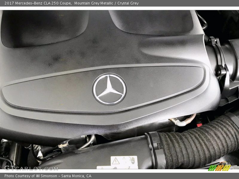 Mountain Grey Metallic / Crystal Grey 2017 Mercedes-Benz CLA 250 Coupe