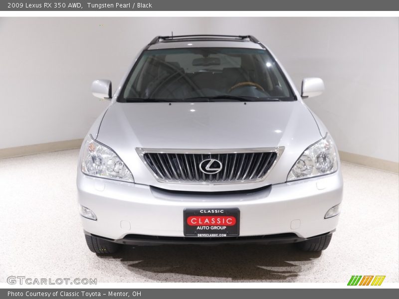 Tungsten Pearl / Black 2009 Lexus RX 350 AWD